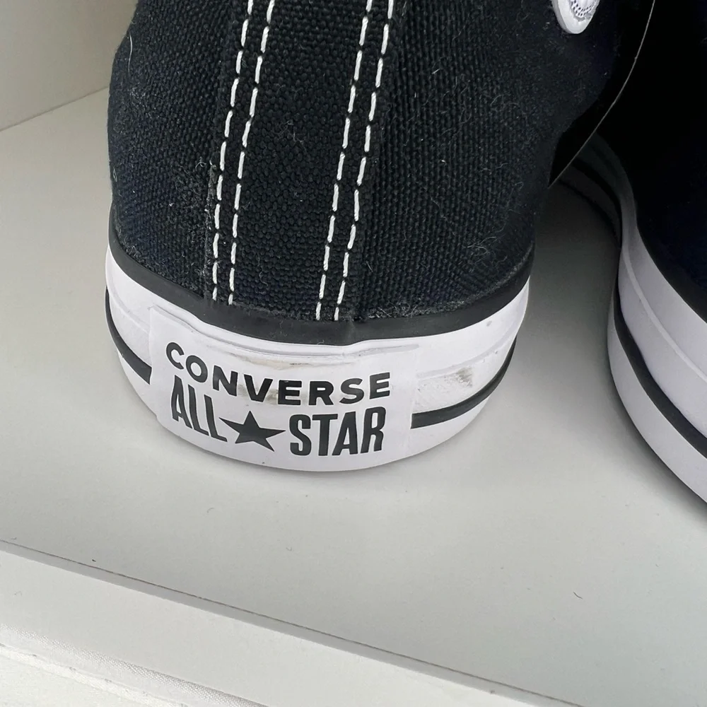 Converse Adult Street Mid Sneakers Black 11.5 - Picture 7 of 10